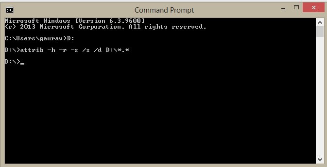 command prompt