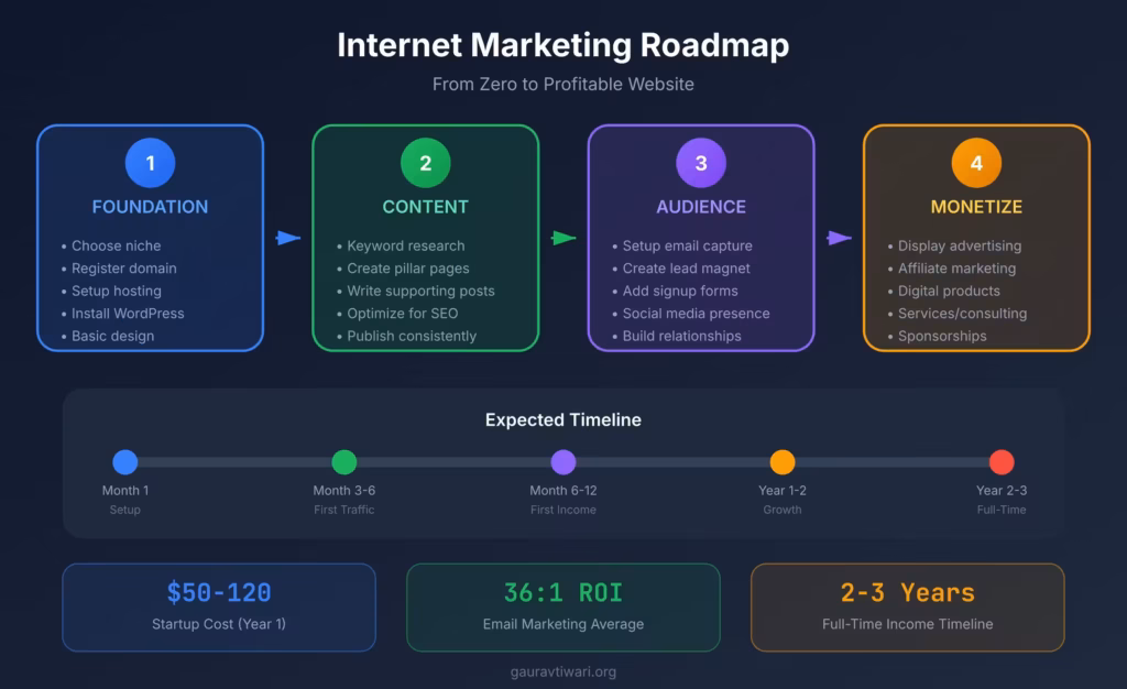 internet marketing roadmap