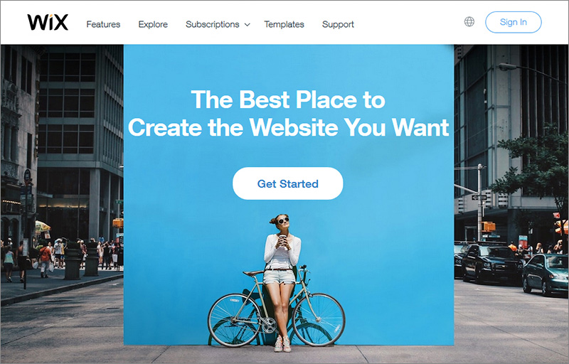 Wix - One of the best free website builders on the planet