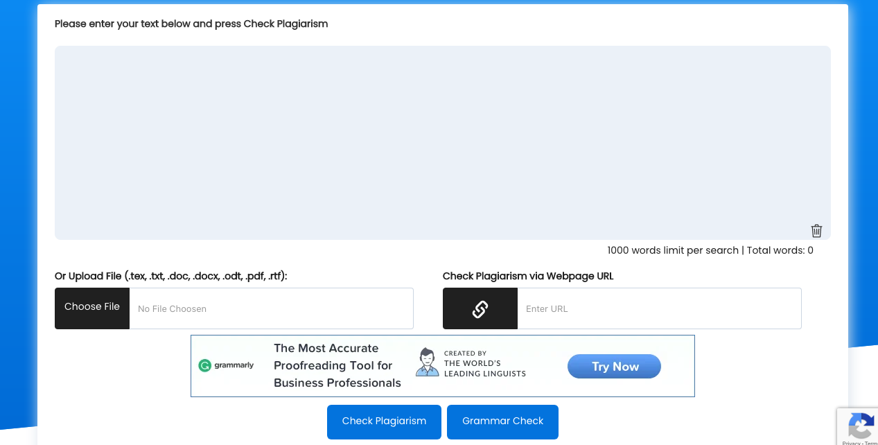 Duplichecker - Plagiarism Checker