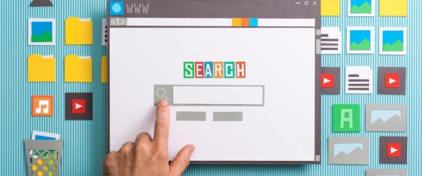 Search engine home page