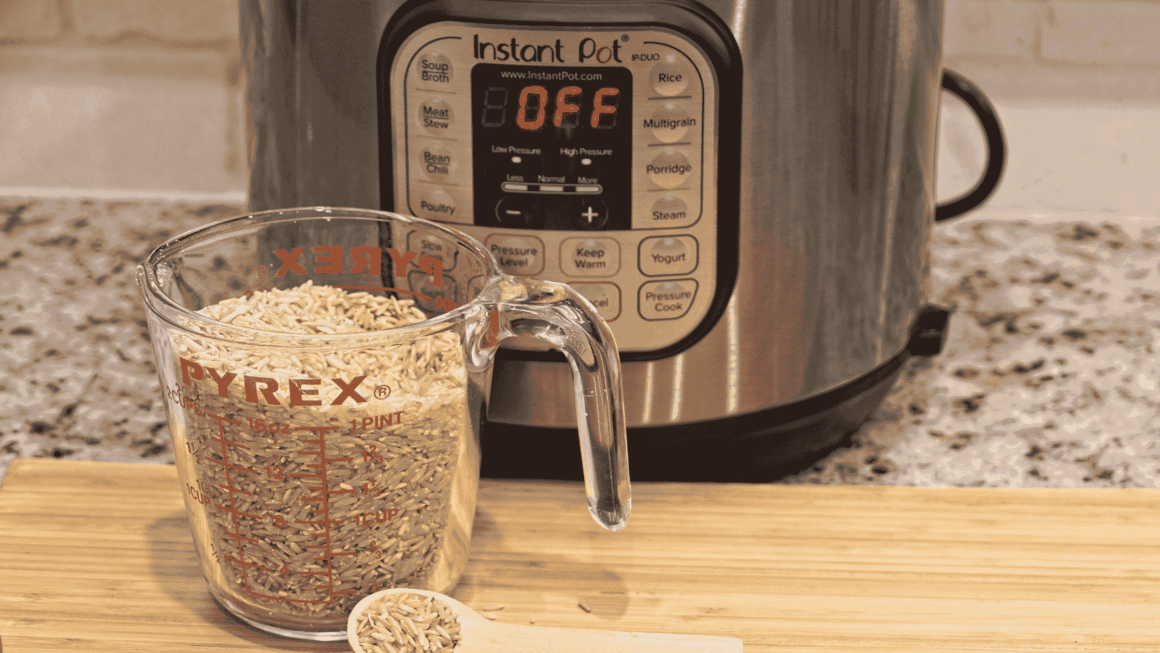 Instant Pots with raw rice. OFF