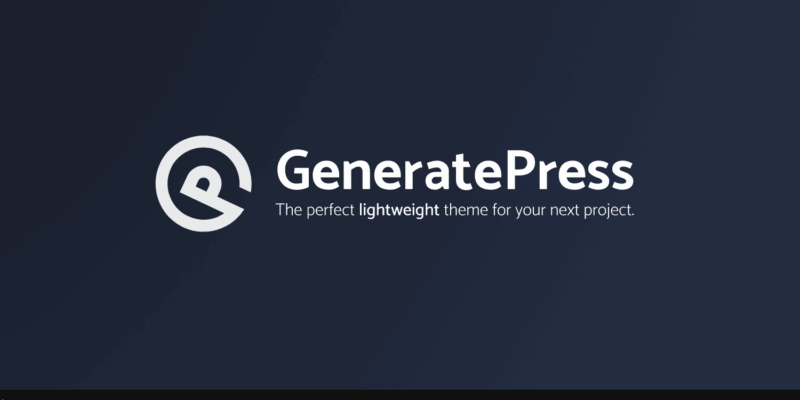 GeneratePress logo