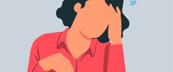 student, laptop, stressed