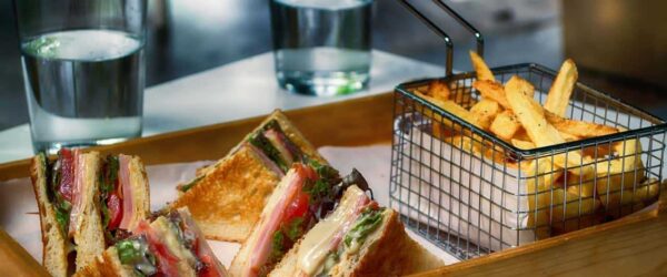 club sandwich, fast food, snack