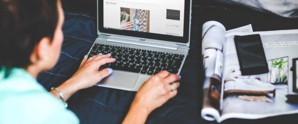 technology, laptop, woman