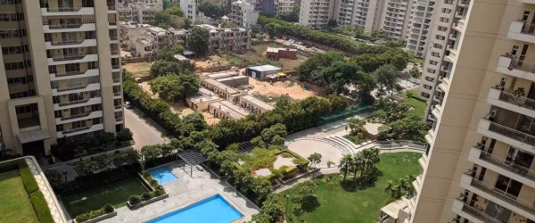 apartments, pool, architecture