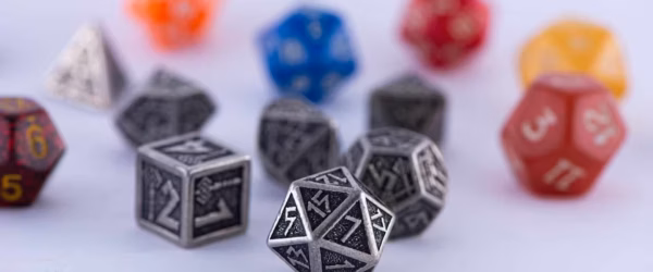 blue and silver square ornament