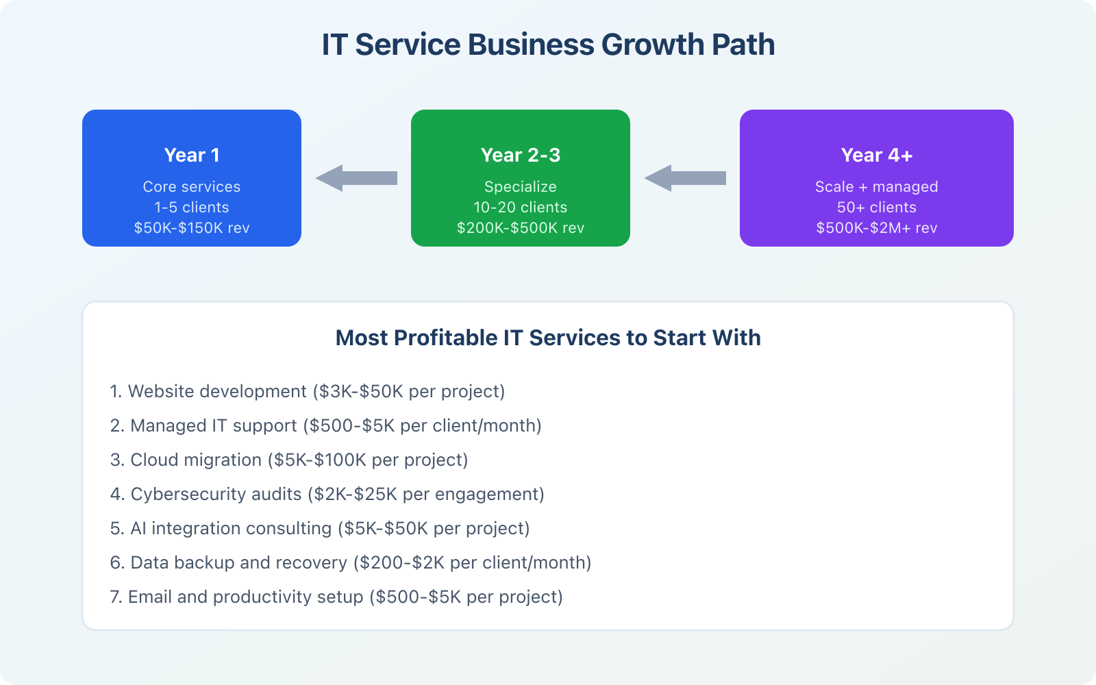 10 Types of IT Services Your Business Can Provide - Infographic 3