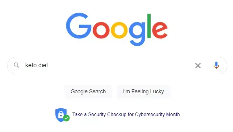Adding keyword to google