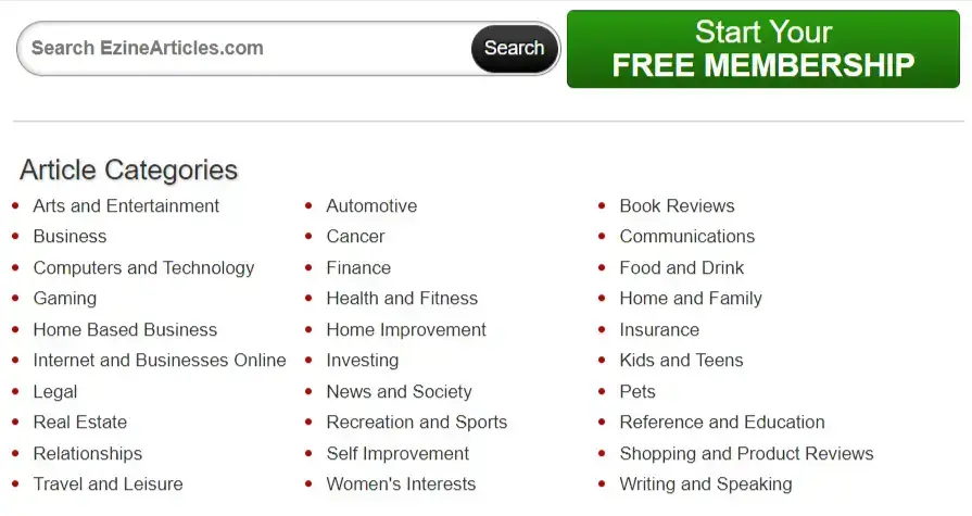 micro niche ideas finding by ezine articles