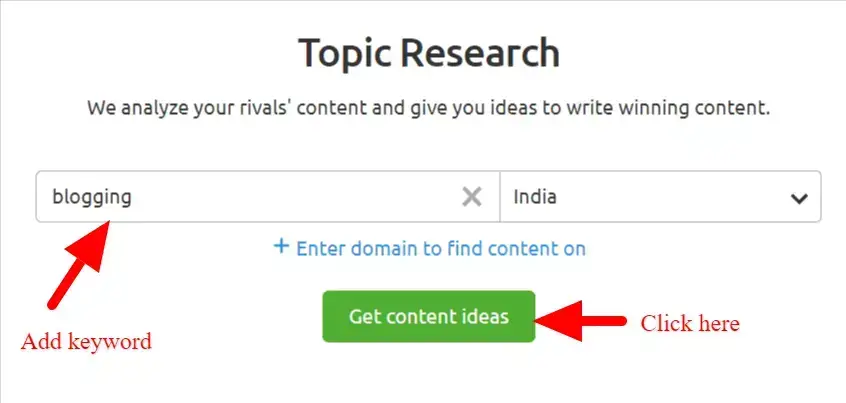 semrush topic research tool overview