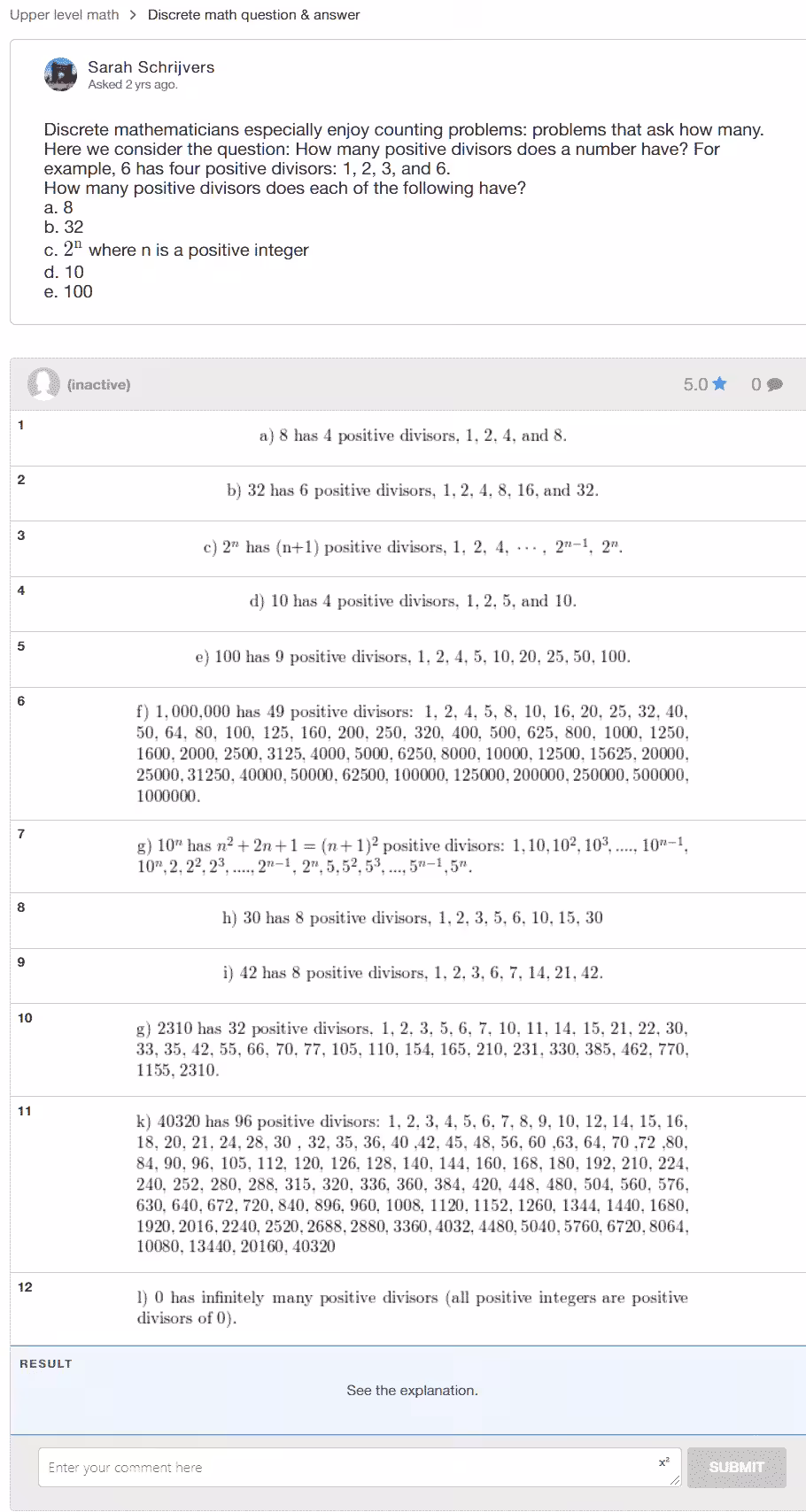 www.slader.com discussion question discrete mathematicians especially enjoy counting problems problems that ask how many here we consid