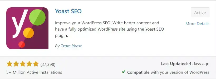 yoast seo plugin