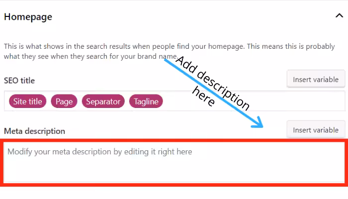 Add description here 1