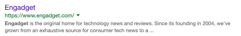 Engadget blog description 1 1