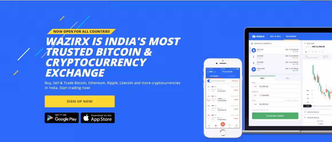 wazirx Cryptocurrency Exchanges