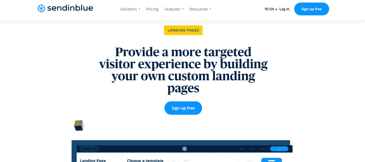 Brevo Landing Page Creator
