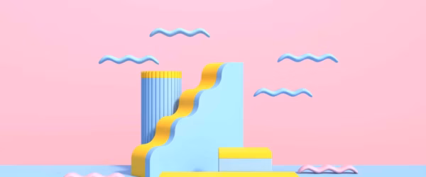 abstract-3d-scene-with-geometric-shapes-different-colors-with-podium-product-demonstration-render