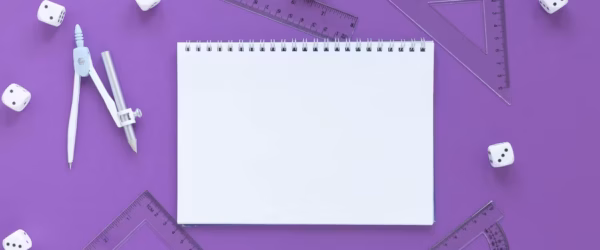 math-rulers-supplies-with-dices-empty-notebook
