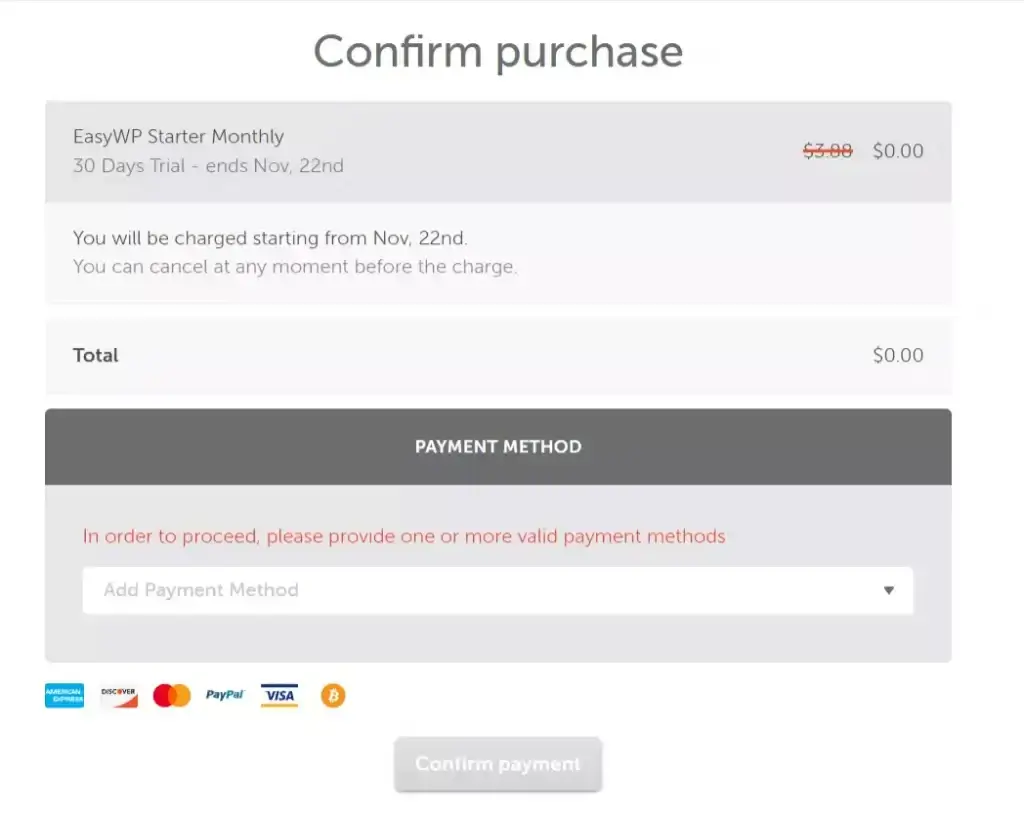 namecheap hosting trial payment page 1024x816 1