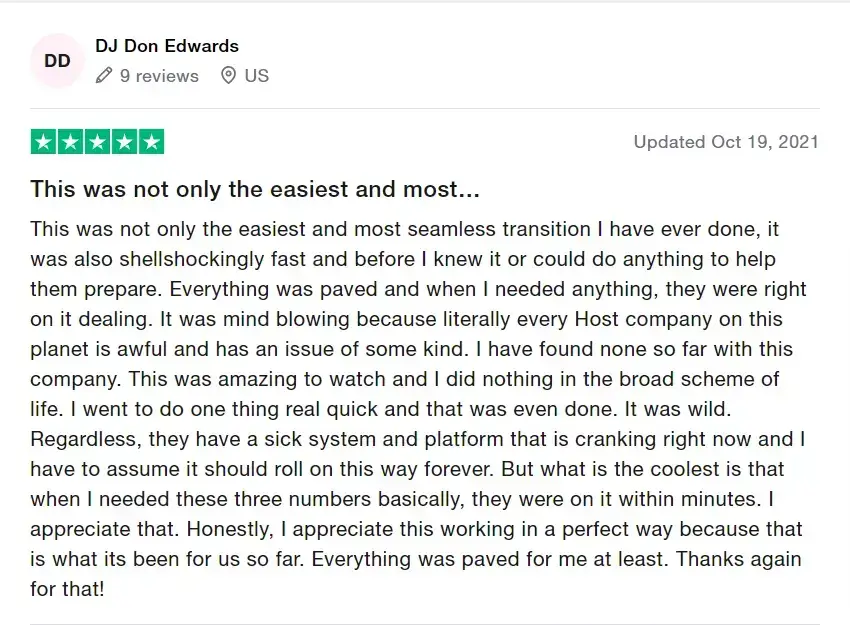 Chemicloud positive review