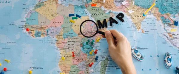 person holding magnifying glass