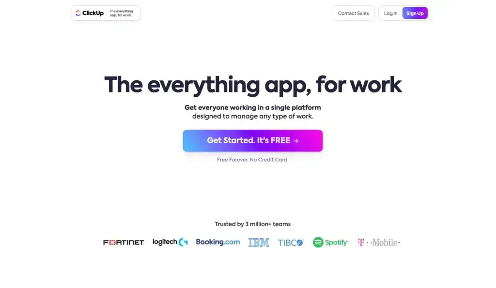 ClickUp productivity app
