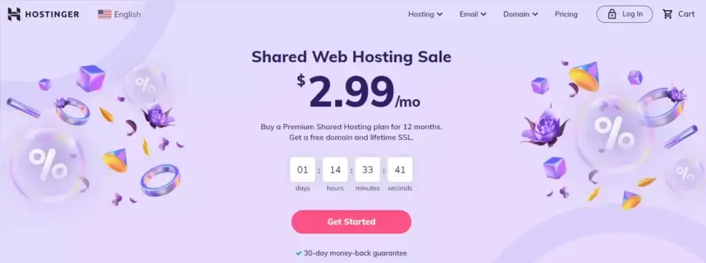 How to buy hosting from hostinger?
