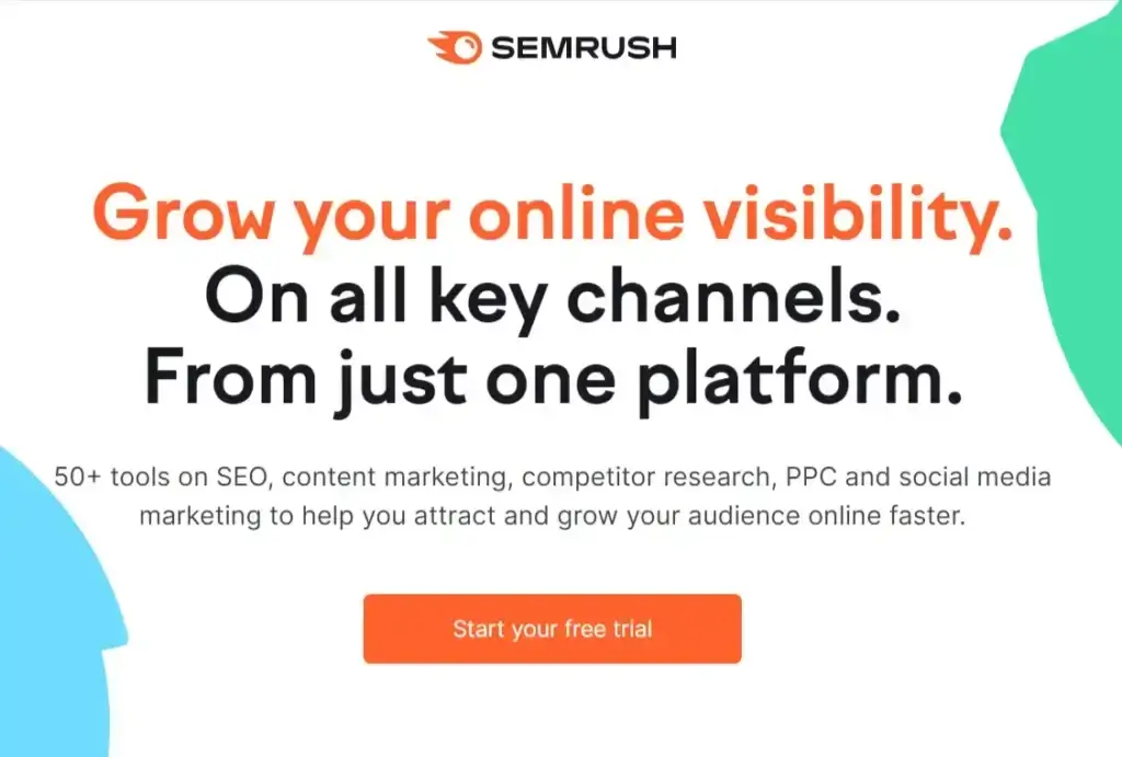 Semrush free trial