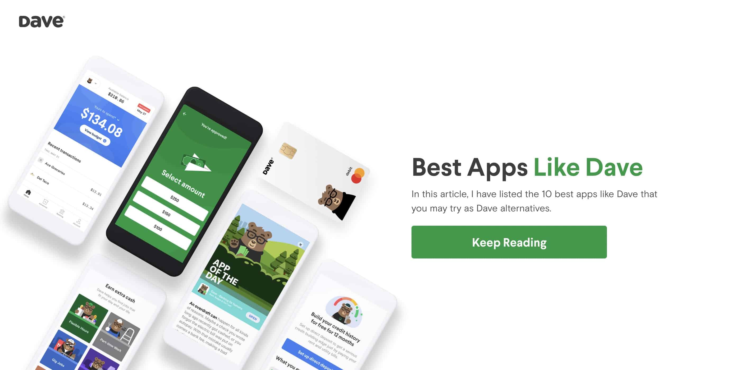 best apps like Dave banner