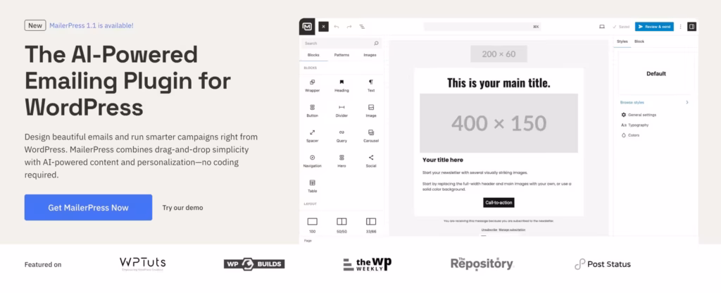 MailerPress The AI Powered Emailing Plugin for WordPress2025 2