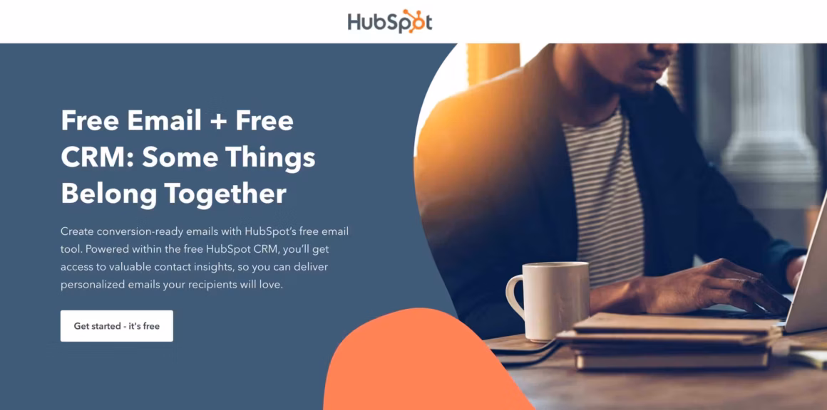 Hubspot email marketing tool