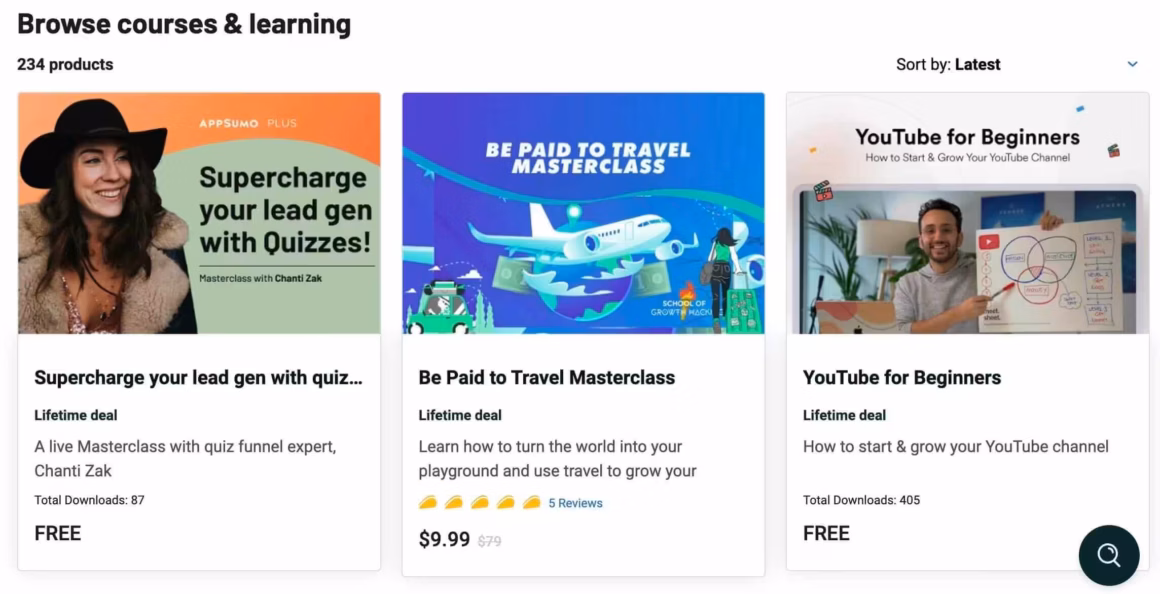 AppSumo Courses & Learning Black Friday Deals