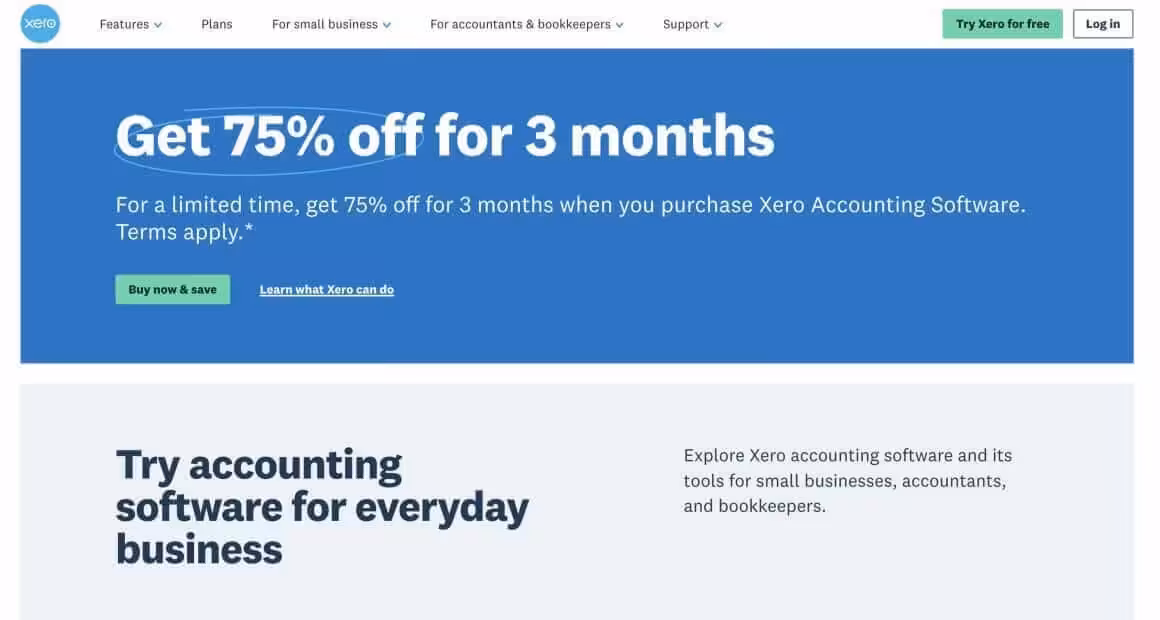 xero home
