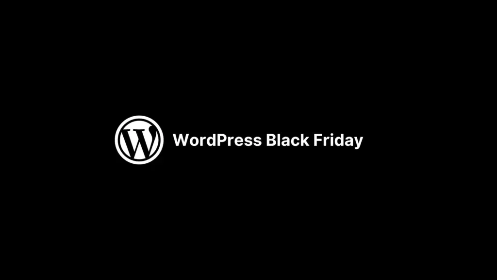 WordPress Black Friday