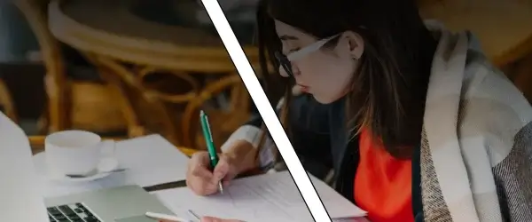 Job and College at the Same time banner