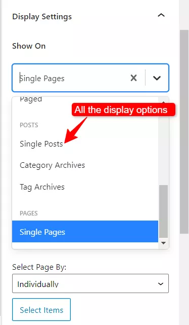 display settings element hooks
