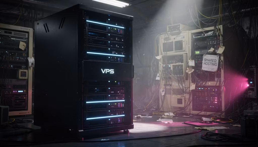 vps vs shared hosting
