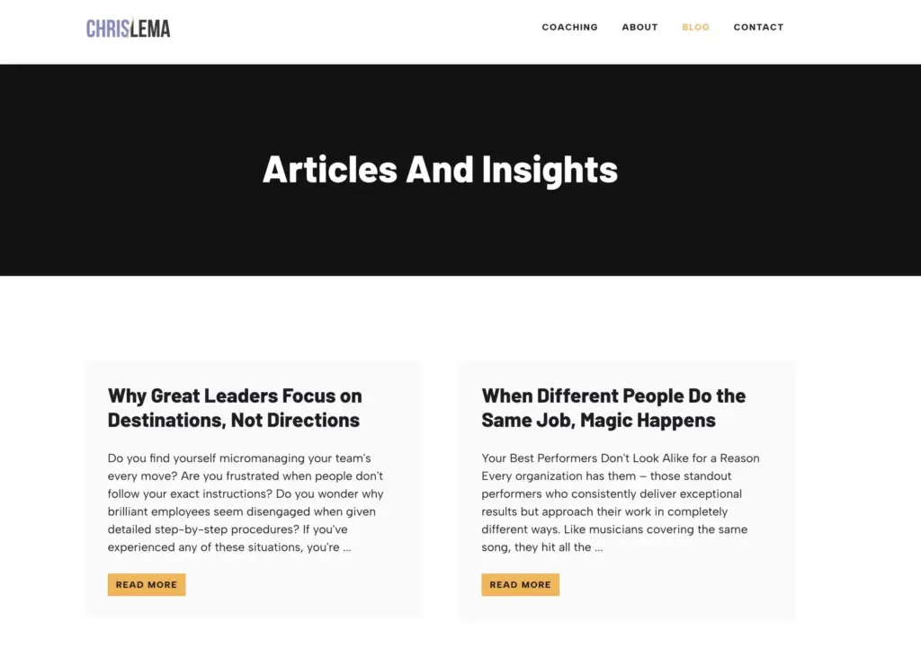 Blog Posts Articles And Insights From Chris Lema2025