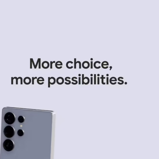More choice, more possibilities.