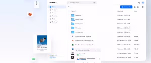 Internxt — Say Hi to Privacy2025