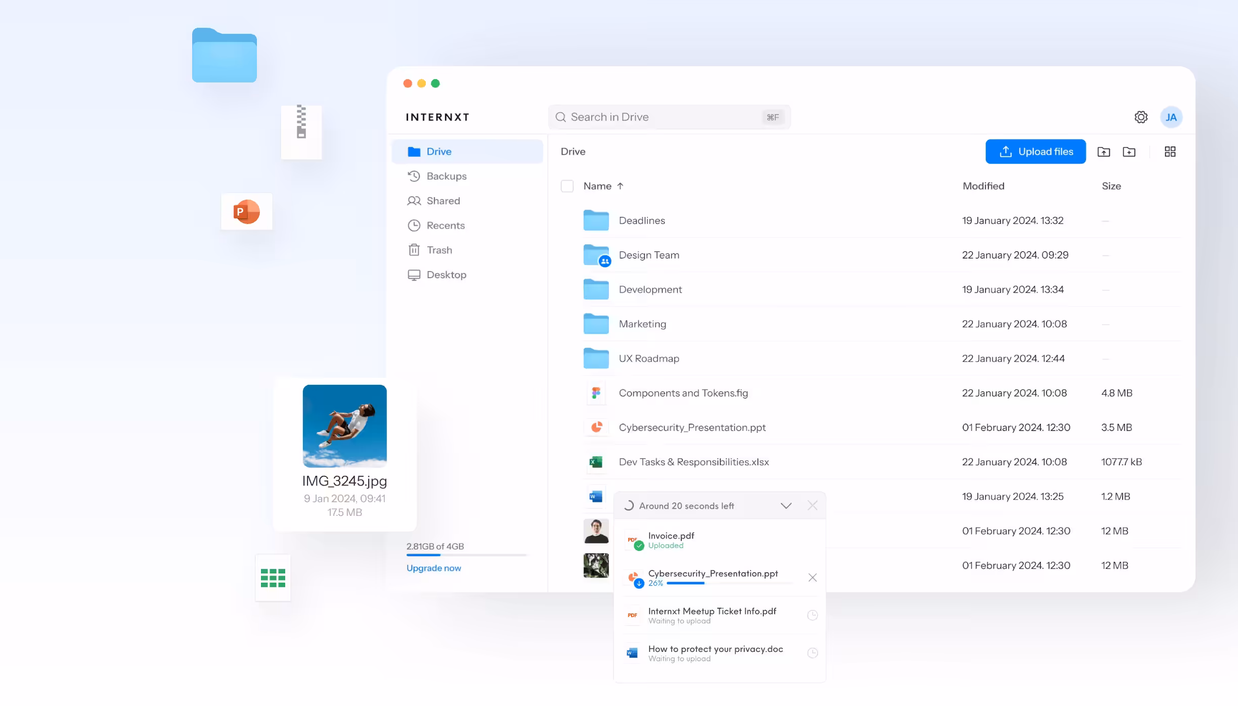 Internxt cloud storage lifetime deals 2TB for life: €299
5TB for life: €499
10TB for life: €999