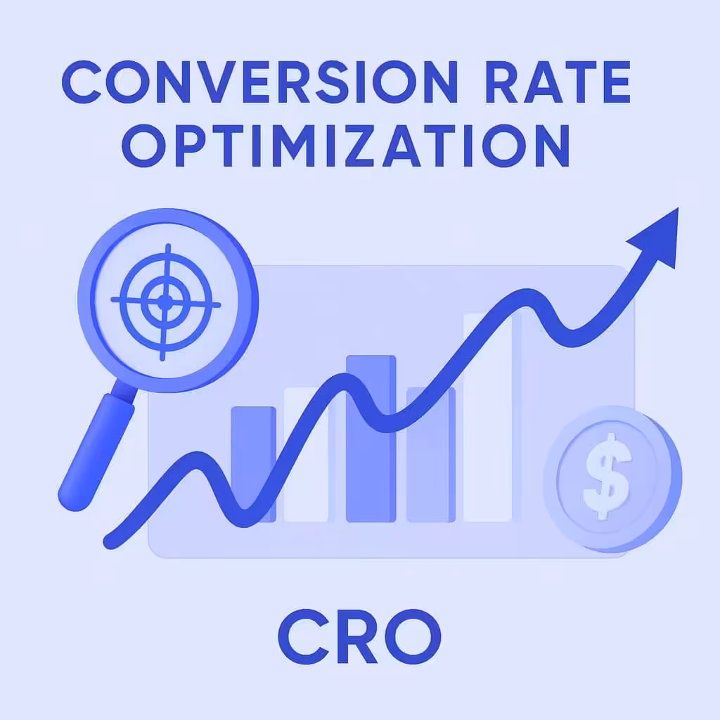 Graph showing growth in conversions