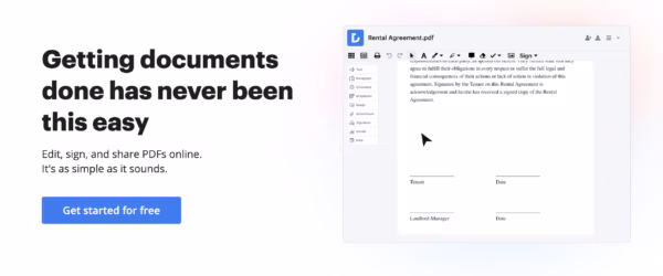 Sign PDF Documents DocHub2025