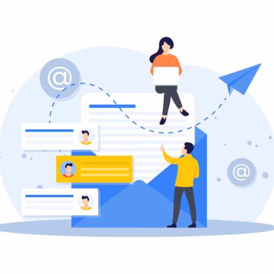 email outreach illustration