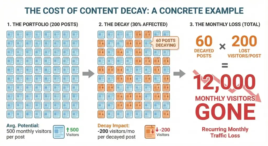 cost of ignoring decay