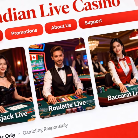 live casino website in canada