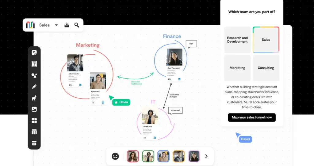 AI powered visual workspace for team collaboration Mural2026