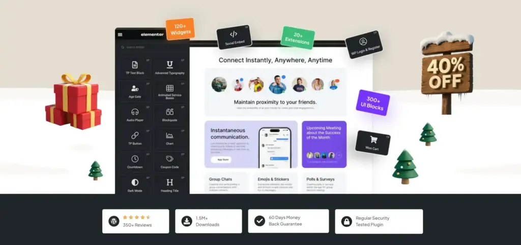 Best Addon for Elementor with 120 Widgets 1000 Templates The Plus Addons for Elementor2026